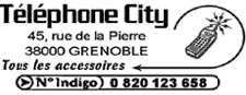 tampon empreinte