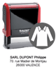 tampon encreur Textile Trodat