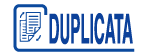 tampon duplicata