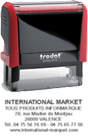 tampon encreur entreprise Trodat