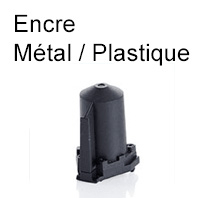 Encre Métal Plastique P1-MP2<br>pour Jet Stamp 792 MP