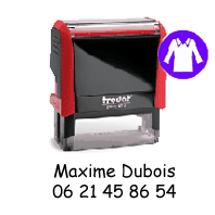 Tampon Textile Personnalisé