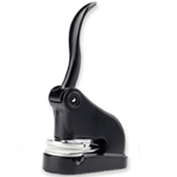 Presse à sec Rétro : empreinte en relief