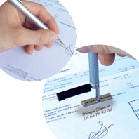 Tampon ''Stylo Tampon''