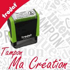 tampon trodat personnalisé ma création